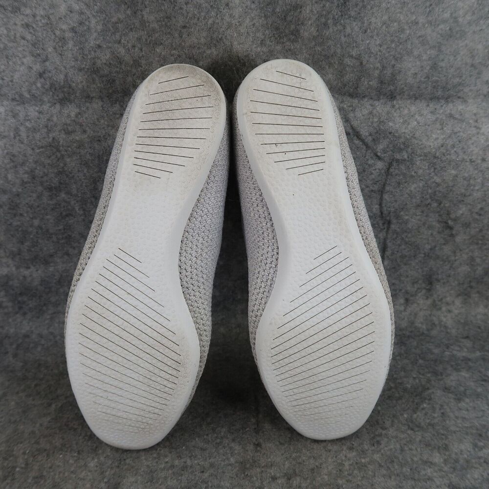 Allbirds Shoes Womens 8 Ballet Flats Tree Breezer Slip On Casual Breathable Grey - Picture 9 of 14